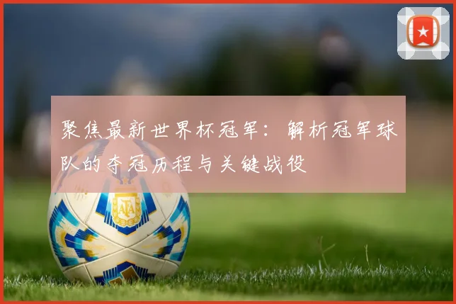 聚焦最新世界杯冠军：解析冠军球队的夺冠历程与关键战役